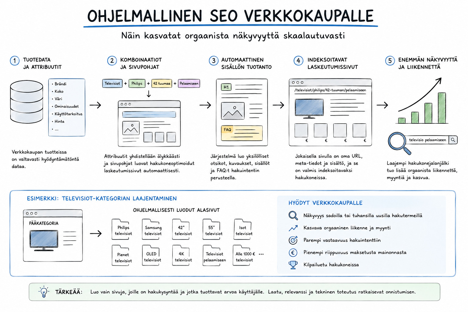 Miten ohjelmallinen SEO toimii